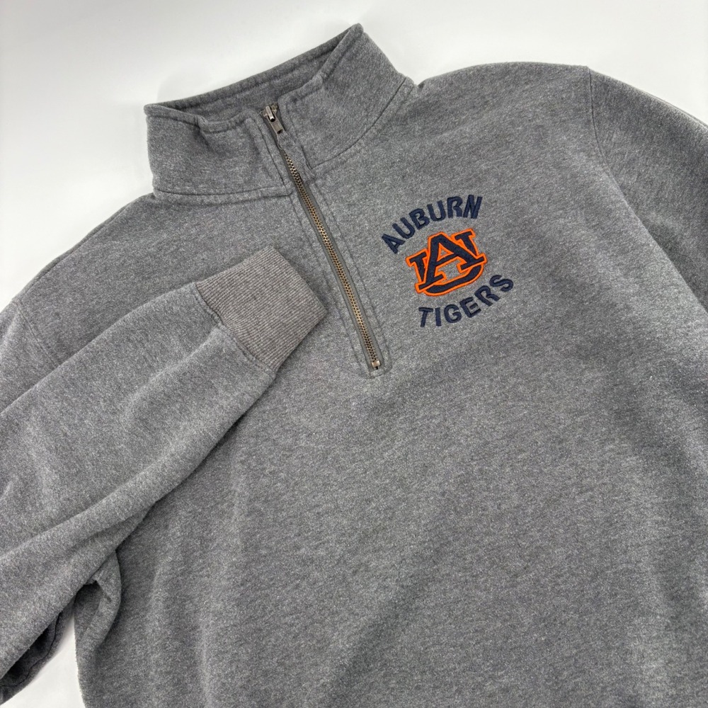 Auburn‎ Tigers Stadium Athletics Quarter Zip Pullover Mens Size L
